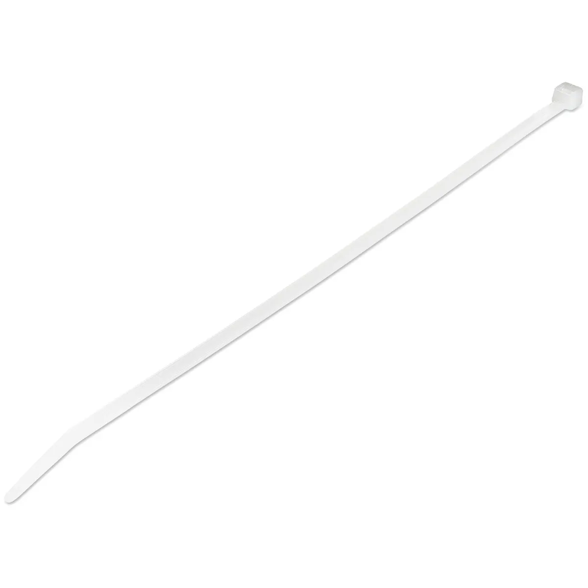 Startech.com CBMZT10N kioldható kötöző nylon fehér 50 mm 100 db #1