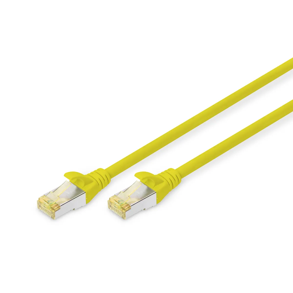 Assmann DK-1644-A-020/Y patchkábel cat6a s-ftp 2 m rj-45-rj-45 sárga #1