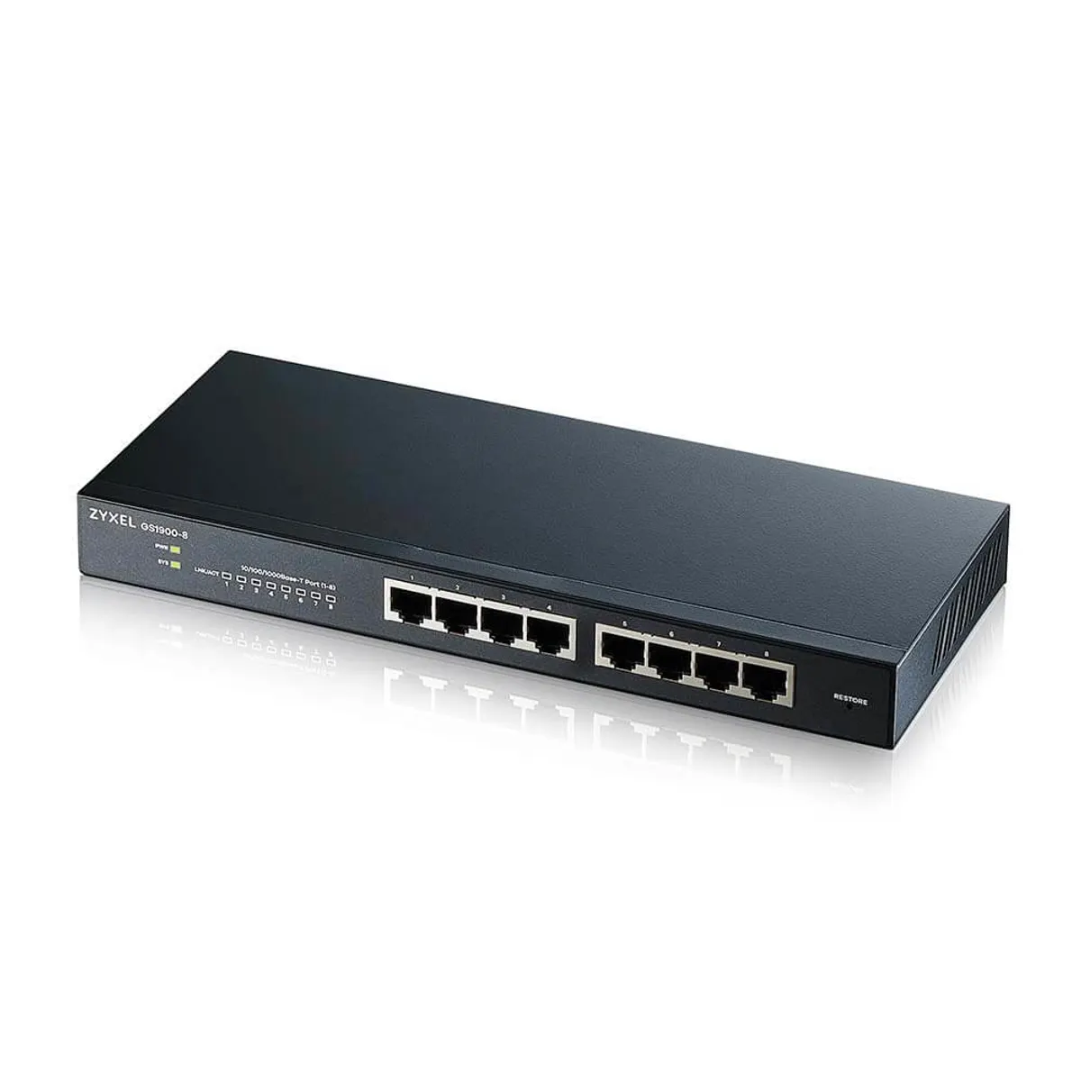 Zyxel GS1900-8-EU0102F GS1900-8 asztali 8x GbE Smart Managed L2 #1