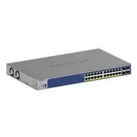 Netgear GS728TXP-300EUS GS728TXP 24-portos 1G PoE kapcsoló 190W 4xSFP