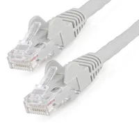 Startech.com N6LPATCH15MGR patchkábel cat6 utp lszh 15 m rj-45 10000 mbit/s szürke #1