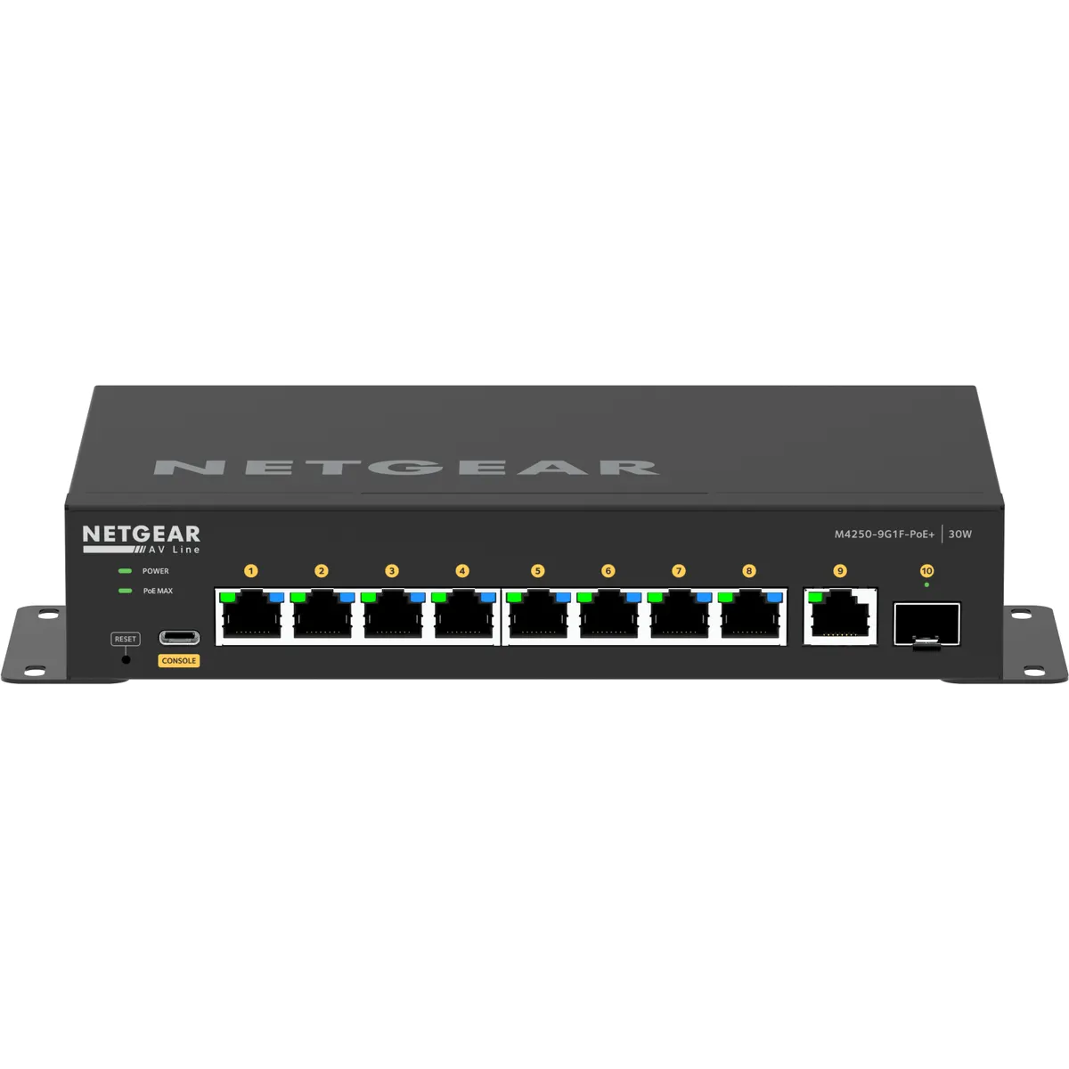 Netgear GSM4210PD-100EUS GSM4210PD 8-portos PoE+ L2-L3 menedzselt switch 24 Gbps Gigabit Ethernet MAC-címtábla 16000 #1