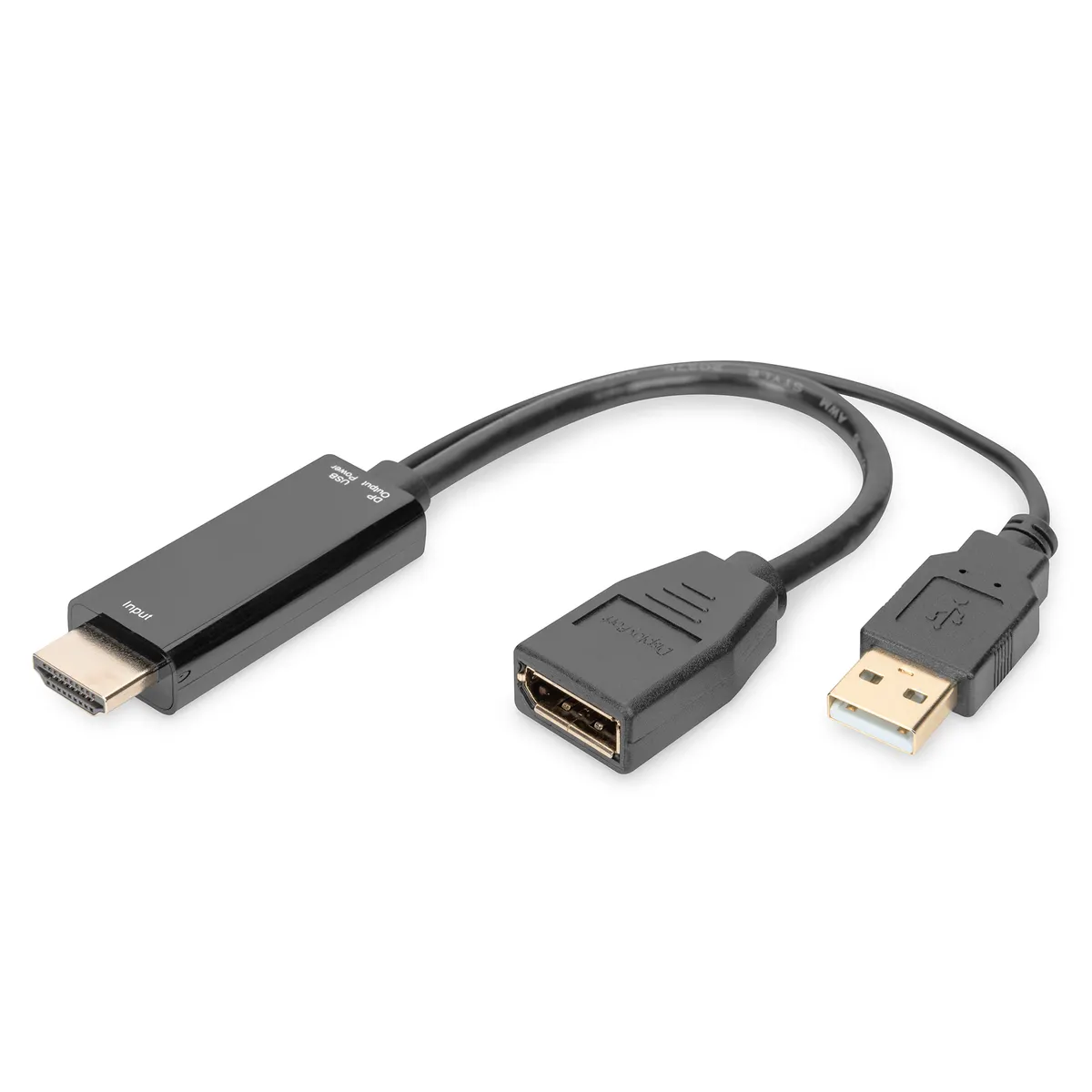 Assmann AK-330101-002-S HDMI kábel 0,2 m HDMI A-típus USB #1