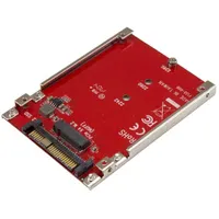 Startech.com U2M2E125 M.2-hoz U.2 adapter host csatlakozófelület U.2 kimeneti interfész M.2 szín vörös