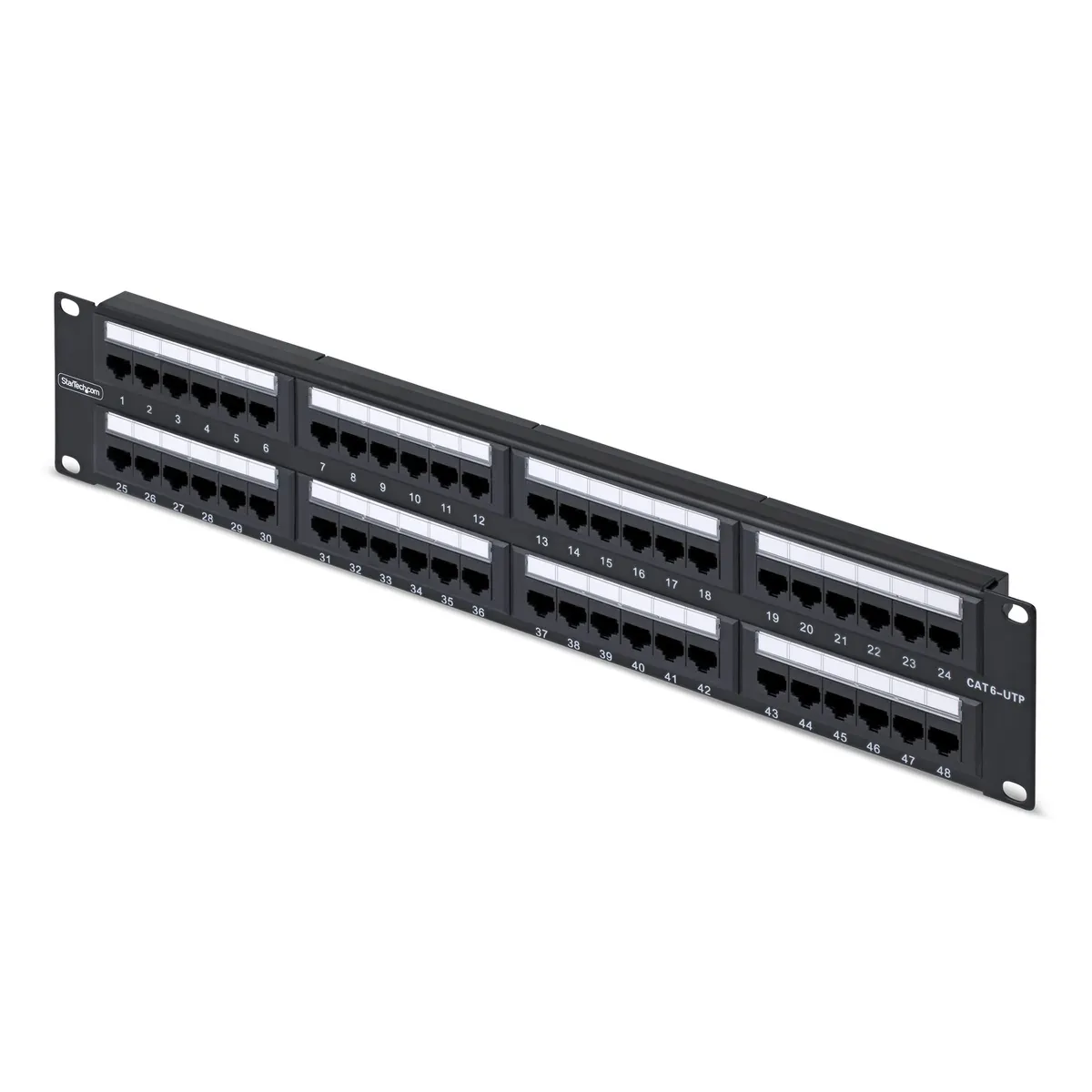 Startech.com CPANEL48 csatlakozó panel 48-port 2U Cat6 #1