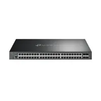 TP-Link SG3452X Omada 48-portos Gigabit L2plus menedzselt switch, 4x 10GE SFP foglalatok