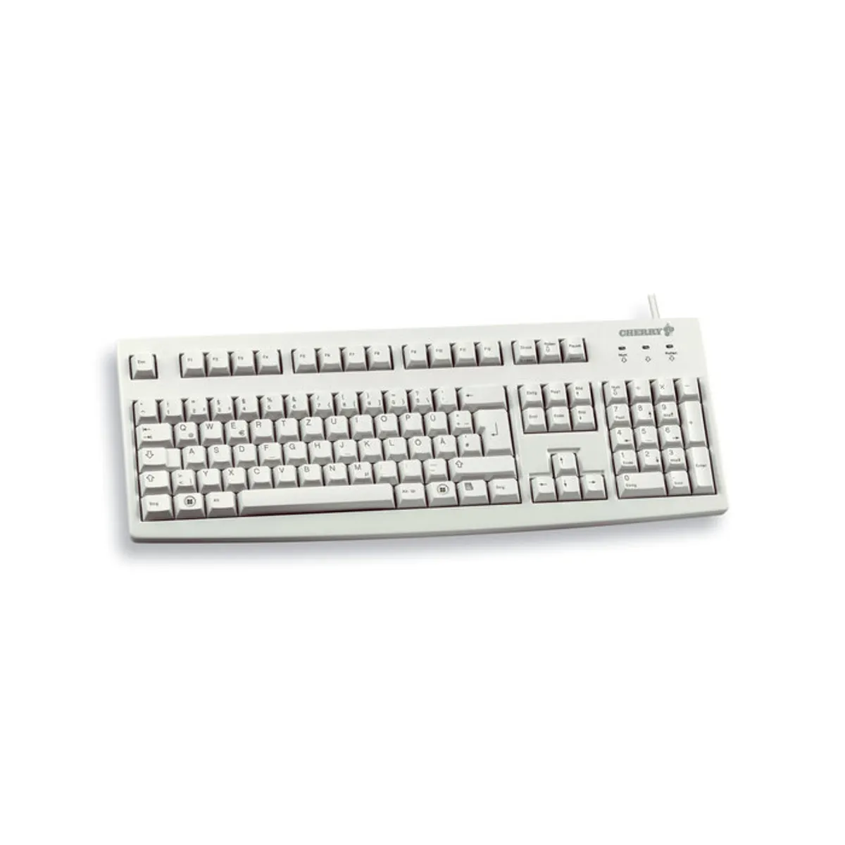 Cherry G83-6104LUNEU-0 G83-6104 104 billentyűs USB-s vezetékes QWERTY szürke #1