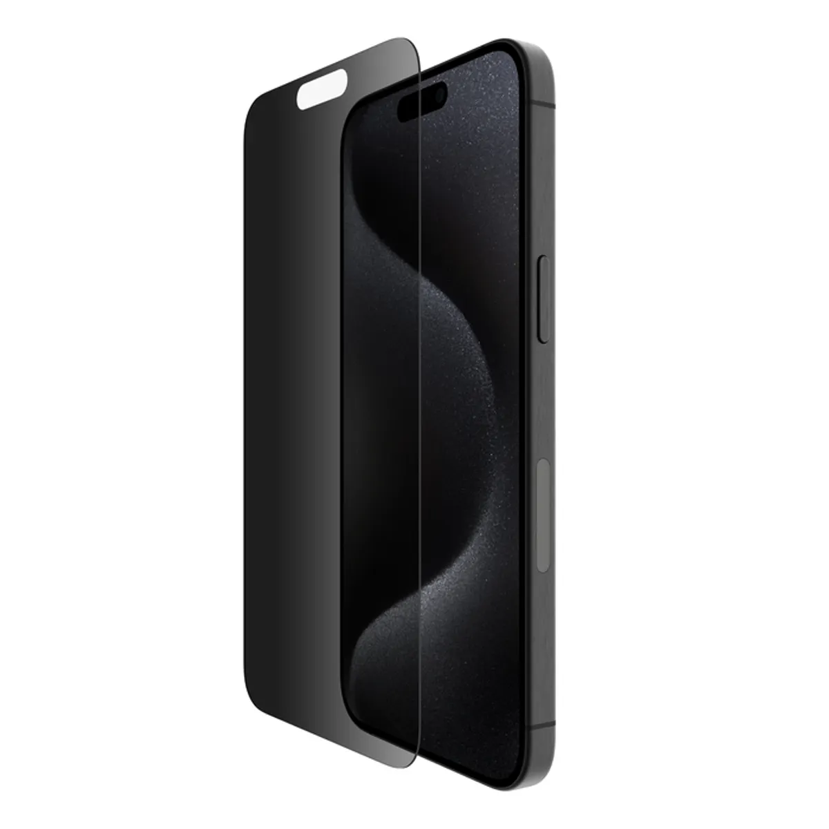 Belkin SFA110EC ScreenForce TemperedGlass Privacy kijelzővédő átlátszó iPhone 15 Pro Max #1
