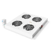 Assmann DN-19 FAN-4-N tető hűtőegység 4 db ventilátor kompatibilitás Varioflex-N Unique Network Dynamic Basic szín szürke méretek 410x470x80 mm