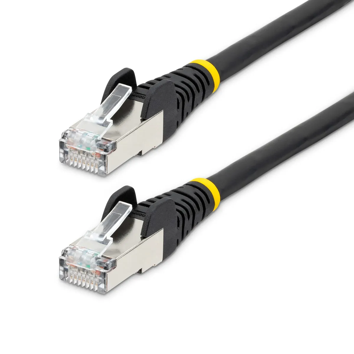 Startech.com NLBK-5M-CAT6A-PATCH Cat6A patch kábel 5 m SFTP RJ-45 RJ-45 10 Gbps LSZH Fekete #1