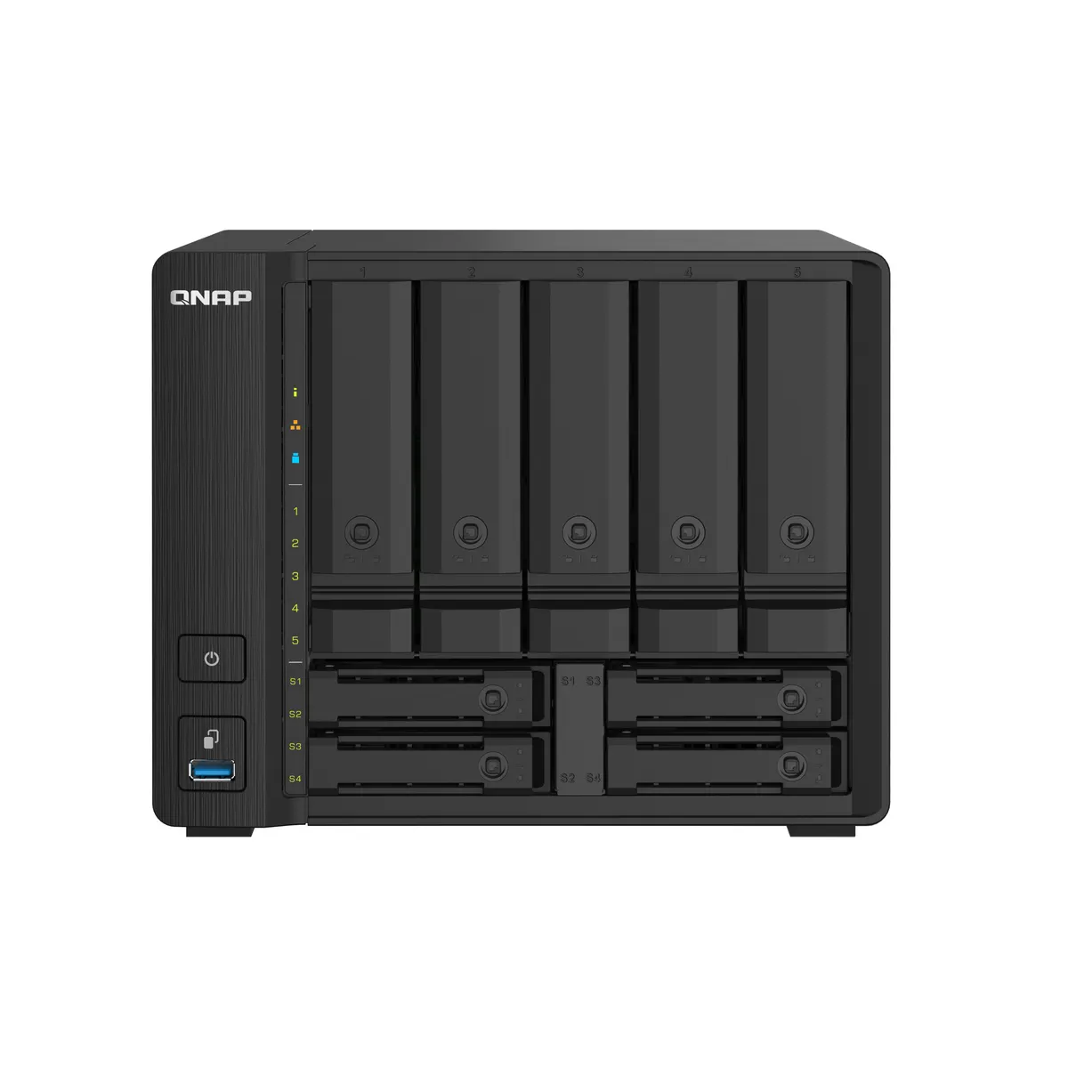 QNAP TS-932PX-4G TS-932PX 5x3.5" 4x2.5" SATA bays 2x10GbE SFP+ 2x2.5GbE 1.7GHz AL-324 4GB #1