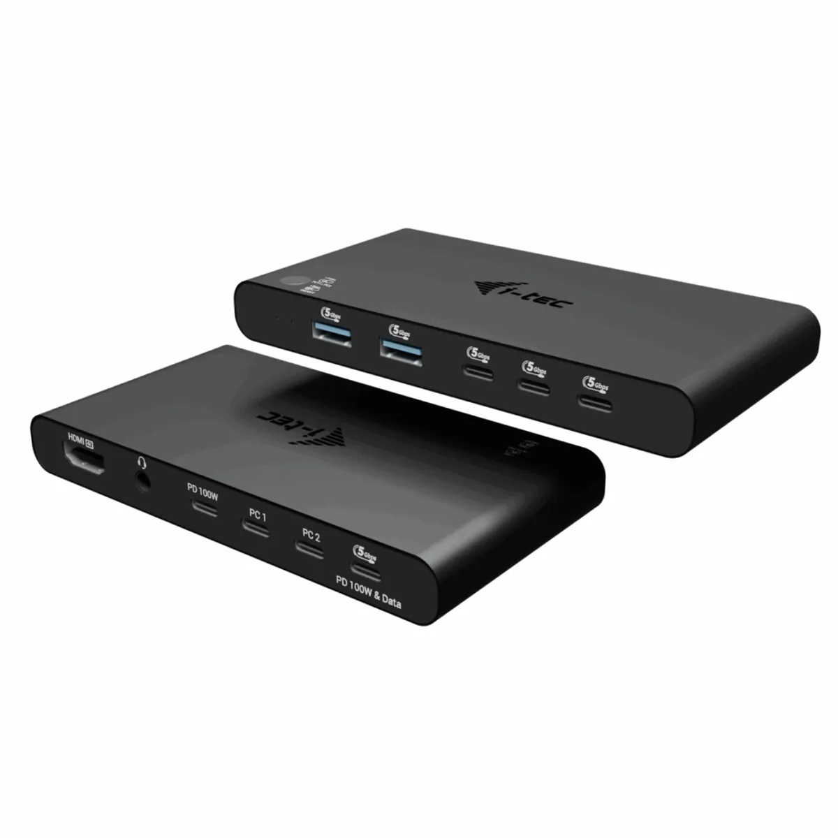 i-tec C31KVMHDMIDOCKPD KVM HDMI dokkolóállomás 2 gazdagép 4K60 USB-C 3.2 Gen1 100 W PD #1