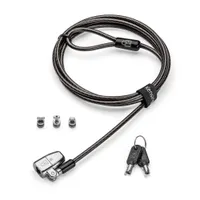 Kensington K68108EUM ClickSafe 2.0 univerzális 3-in-1 laptopzár mesterkulcsos