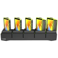 Zebra CRD-WT64-5S5BE-01 WT64 5-slot Ethernet cradle beltéri töltő kézi számítógéphez fekete