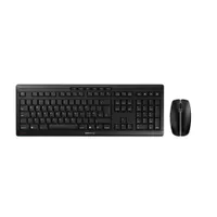 Cherry JD-8500GB-2 Stream desktop vezeték nélküli UK kiosztású billentyűzet és egér fekete
