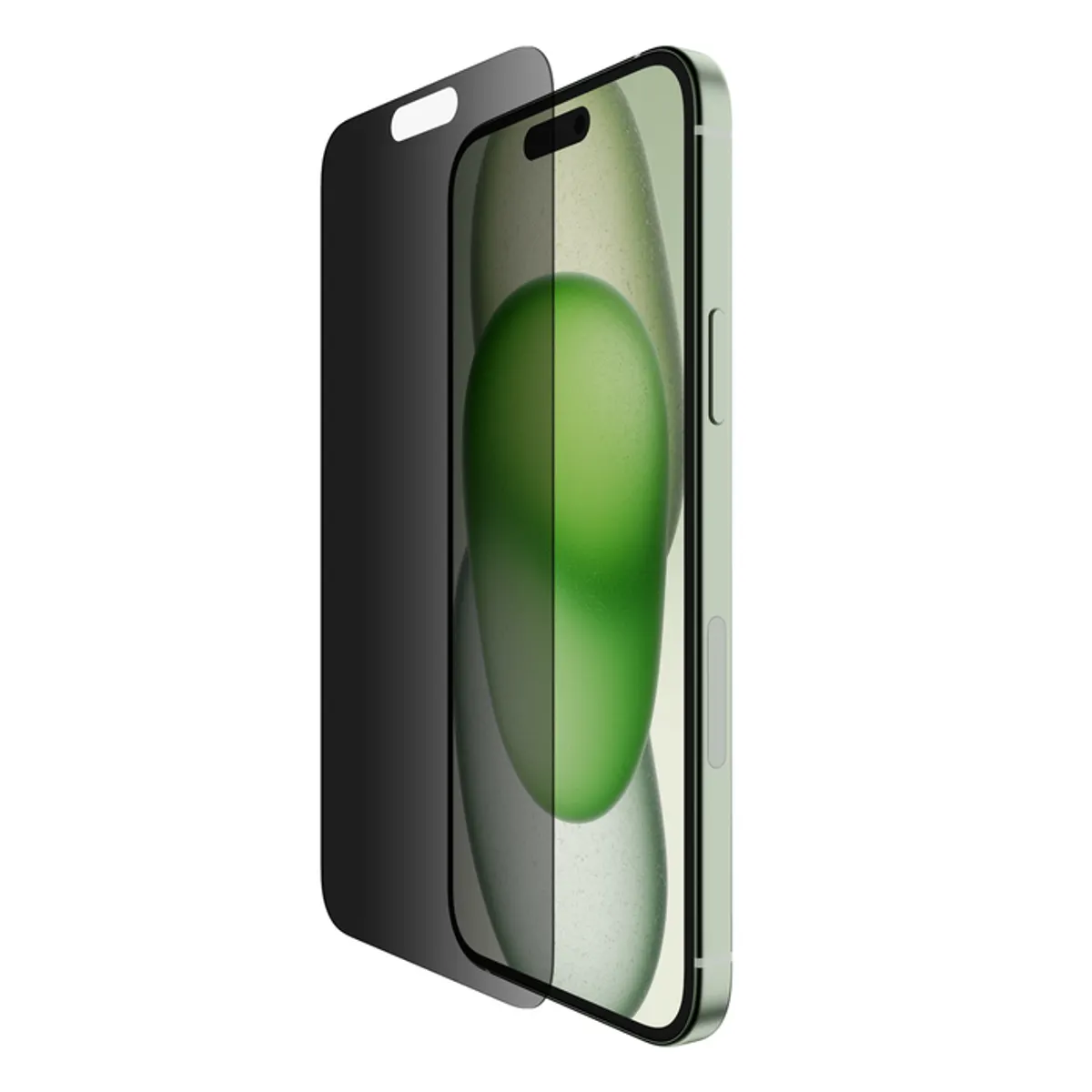 Belkin OVA148ZZ ScreenForce TemperedGlass Privacy iPhone 16 Plus és 15 Plus és 14 Pro Max keret nélküli betekintésvédő 9H #1