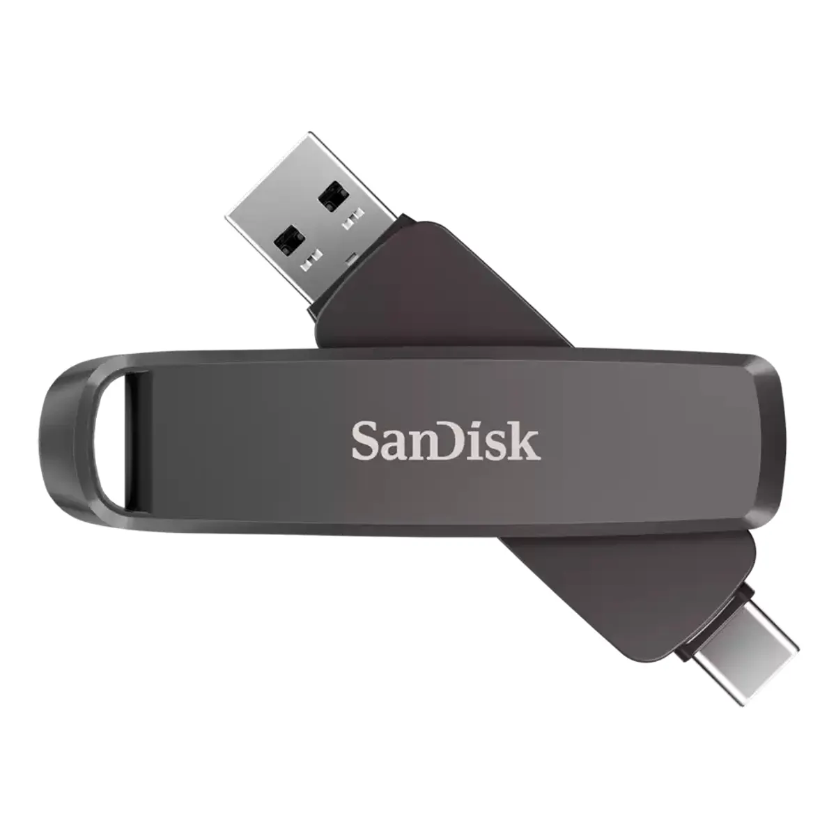 Sandisk SDDDE1-2T00-G46 extreme pro dual drive 2 TB fém tokozású USB-C USB-A 1000 MBps 900 MBps tolattyú #1