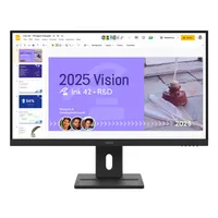 Lenovo 64BDGAT4EU ThinkVision E27Q-40 27" QHD IPS 100Hz 6ms HDMI DP beépített hangszóró VESA magasságállítás