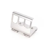 Assmann AN-25183 DIN-sín adapter 3x keystone modulhoz rozsdamentes acél