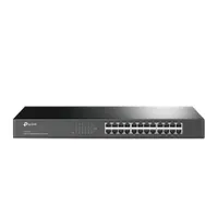 TP-Link TL-SF1024 24-portos switch nem menedzselt rackbe szerelhető fémházas