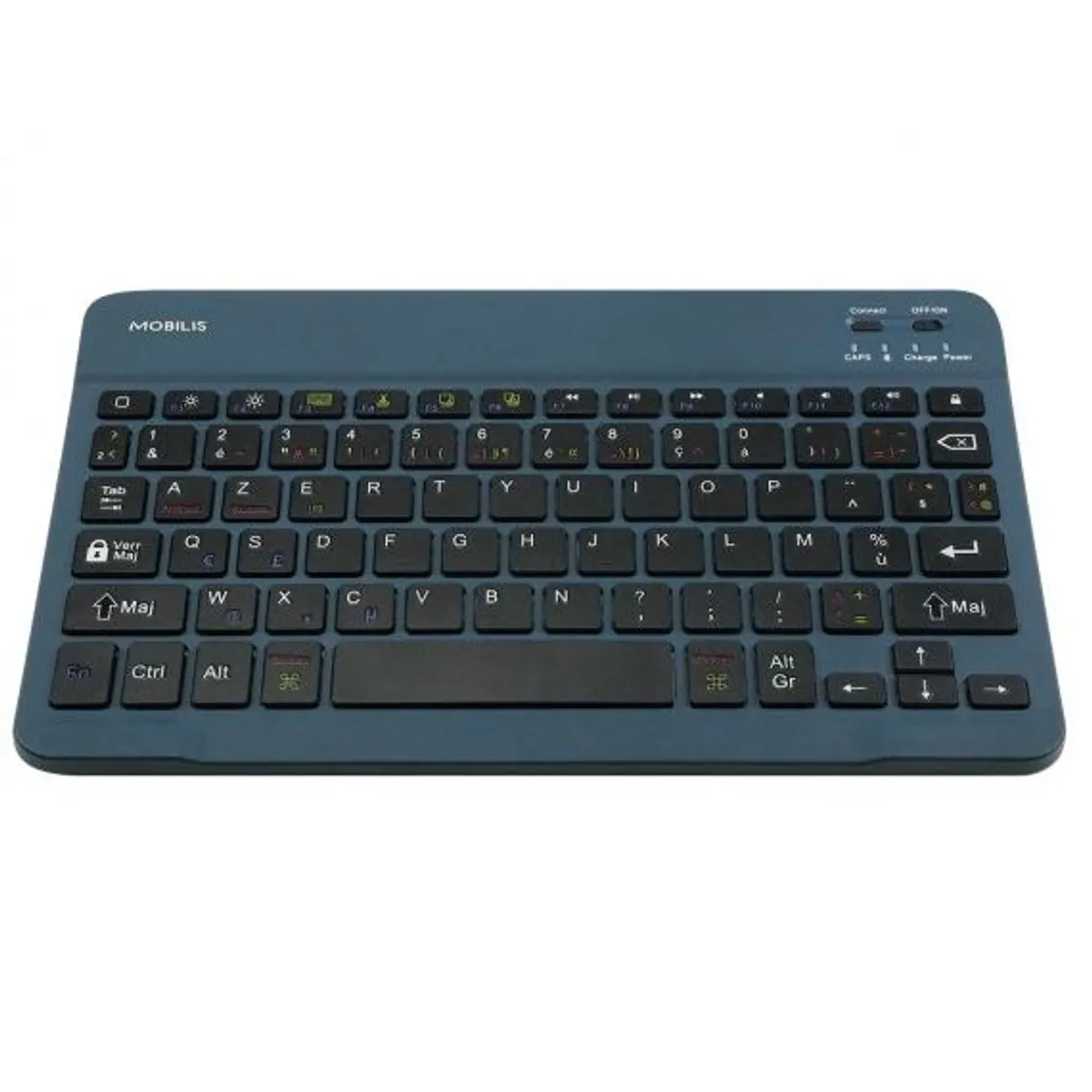 Mobilis 001284 francia azerty vezeték nélküli bluetooth kék 100 óra #1