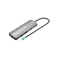 i-tec C31NANOHDM2DOCPD USB-C Metal Nano 2x HDMI dokkoló PD 100W