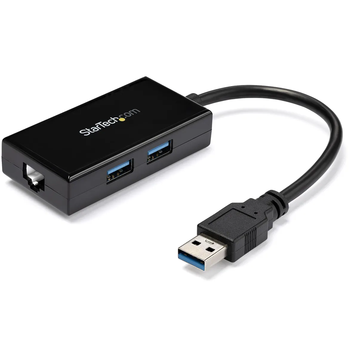 Startech.com USB31000S2H USB 3.0 to Gigabit Ethernet adapter és hub USB-áramellátású 5000 Mbps #1