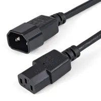 Startech.com PXT1001M Áramellátó kábel 1 m C14-C13 SVT 250 V 5 A
