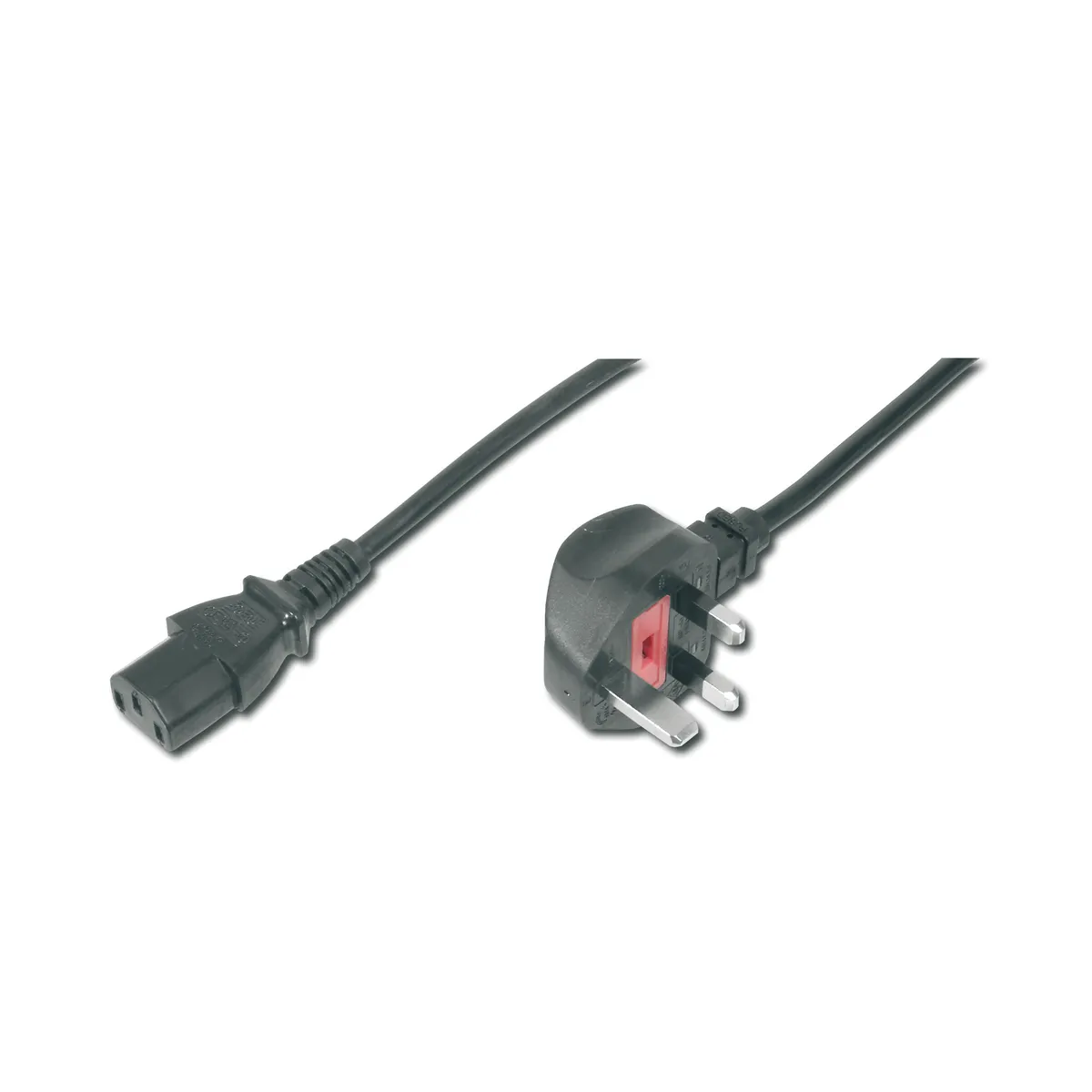 Assmann AK-440107-018-S hálózati kábel UK dugasz BS 1363 C13 1,8 m H05VV-F3G 250 V 10 A #1
