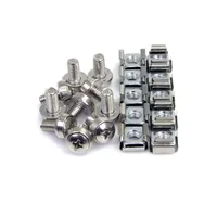 Startech.com CABSCREWM62 M6 cage nuts és csavarok 100 db