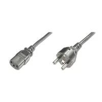 Assmann AK-440101-018-S tápellátó kábel CEE7-7 IEC C13 1,8 m fekete