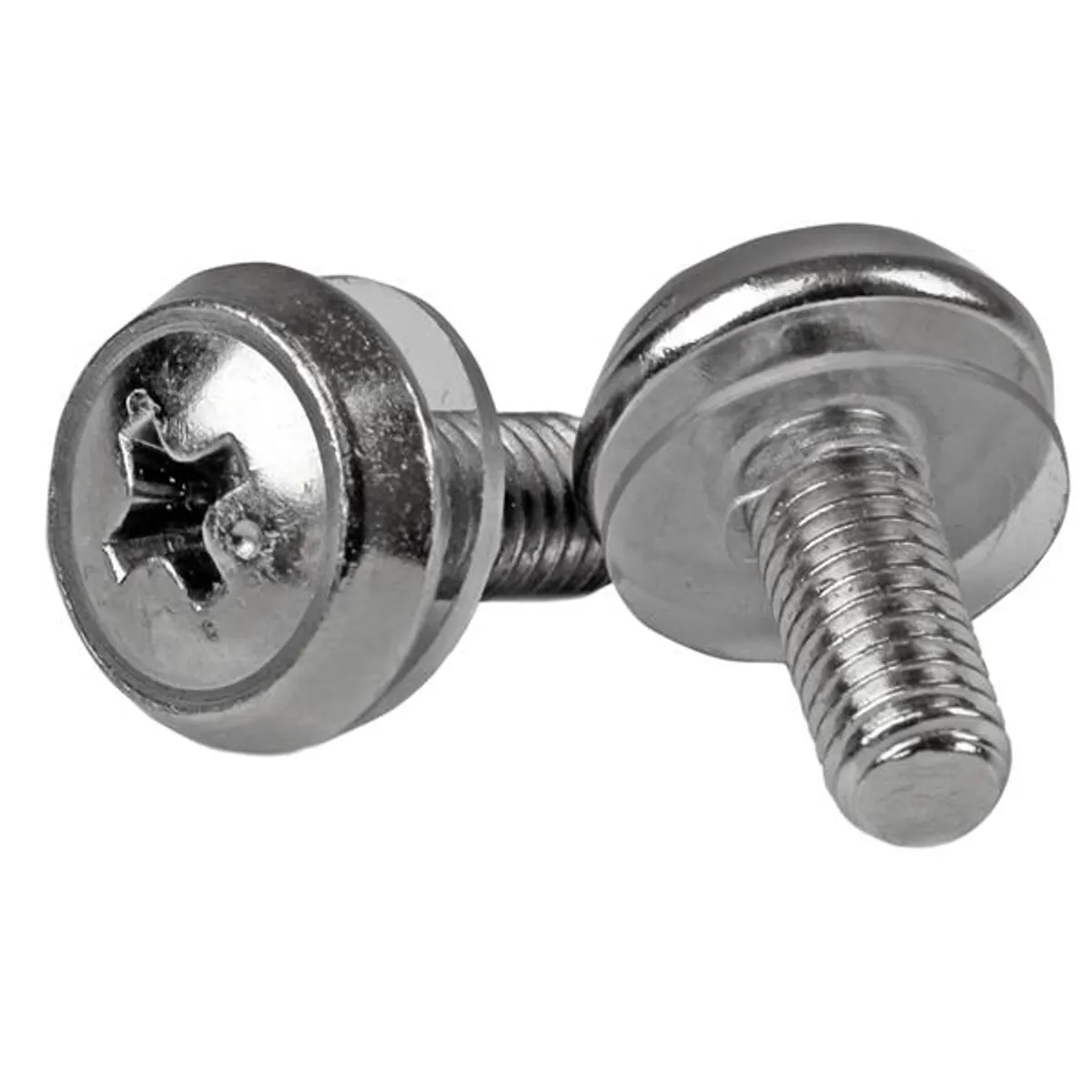 Startech.com CABSCREWSM5 M5 szerelési csavarok rozsdamentes acél 100 db #1