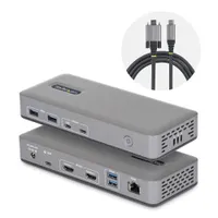 Startech.com 196UE-USBC-DOCK USB-C DOCK 2x HDMI 100W PD Ethernet 1Gbps USB 3.2 Gen2 Type-C Windows 10 Ubuntu 24.04 LTS