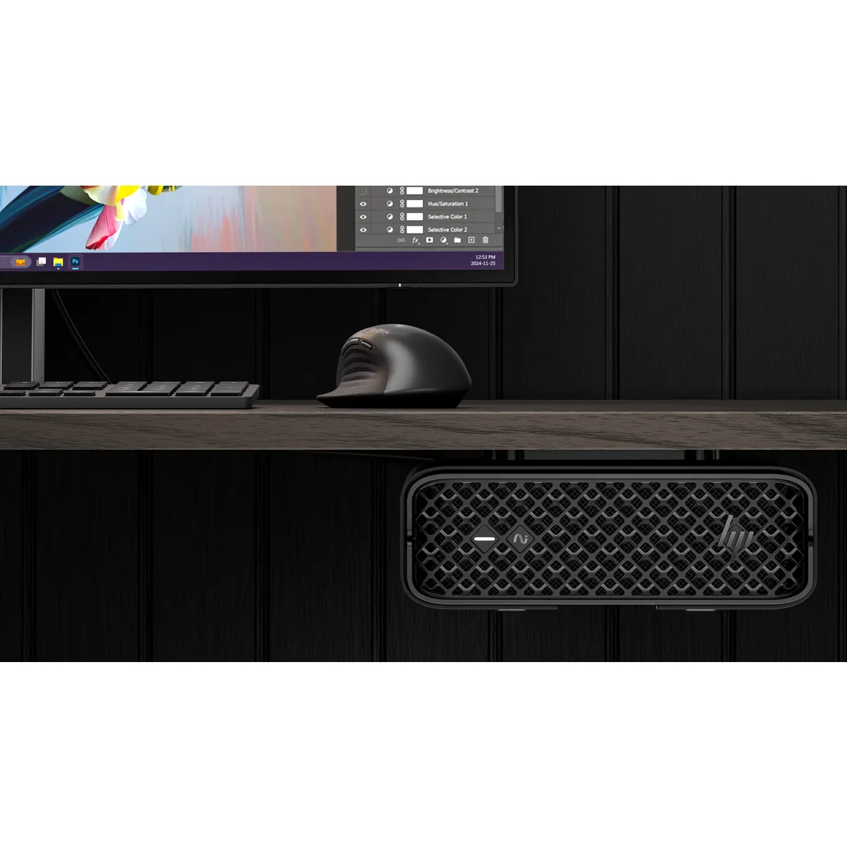 HP Inc. A40LRETAKC Z2 Mini G1i 16 gb ddr5-6400 512 gb ssd Nvidia rtx a400 Windows 11 Pro #1