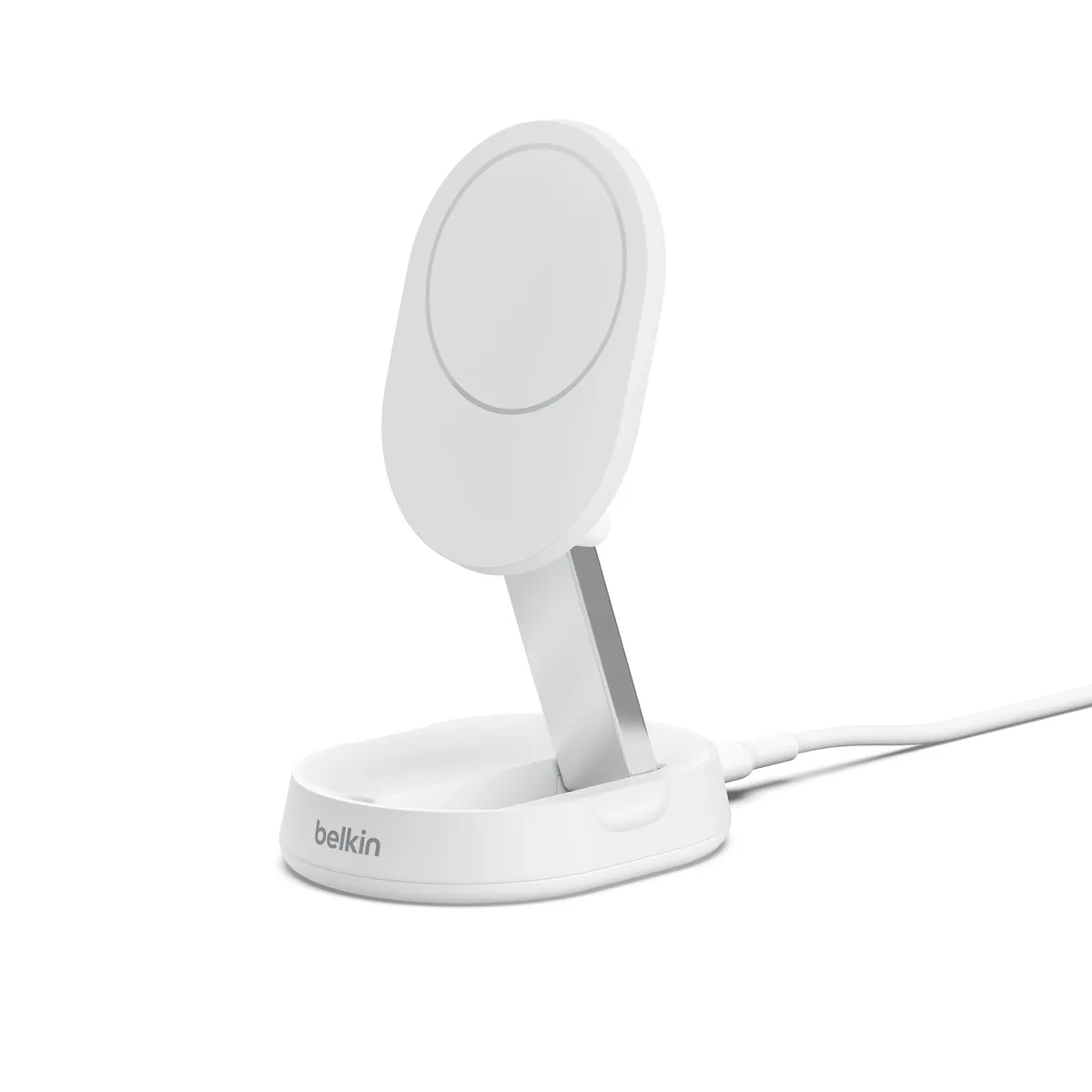 Belkin WIA008VFWH BoostCharge Pro Átalakítható mágneses vezeték nélküli töltőállvány Qi2 15W 1 USB-C fehér #1
