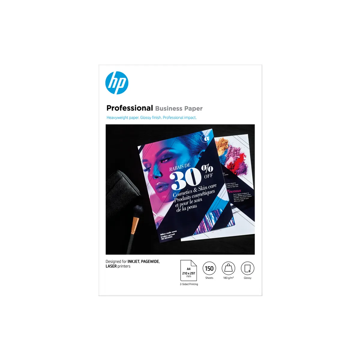 HP Inc. 3VK91A professzionális üzleti papír fényes 180 g per m2 A4 150 lap FSC #1