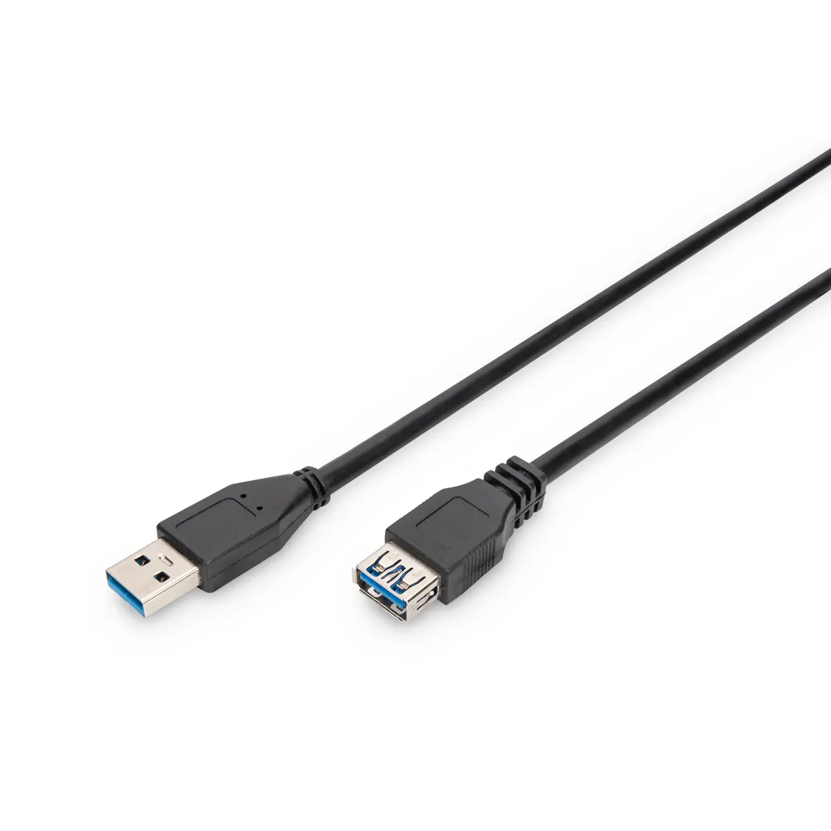 Assmann AK-300203-030-S USB 3.2 Gen 1 hosszabbító kábel Type A - Type A 3 m fekete #1