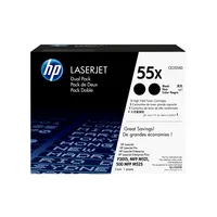 HP Inc. CE255XD LaserJet tonerkazetta fekete dupla csomag 25000 oldal darabonként