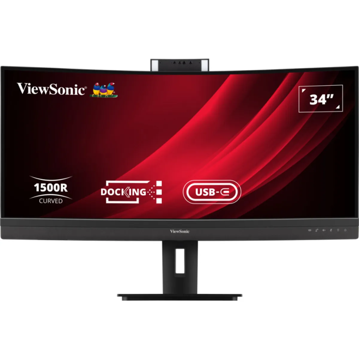 Viewsonic VG3457CV 34" UltraWide Quad HD 3440x1440 VA LED 5 ms beépített hangszórók VESA kompatibilis magasságigazítás #1