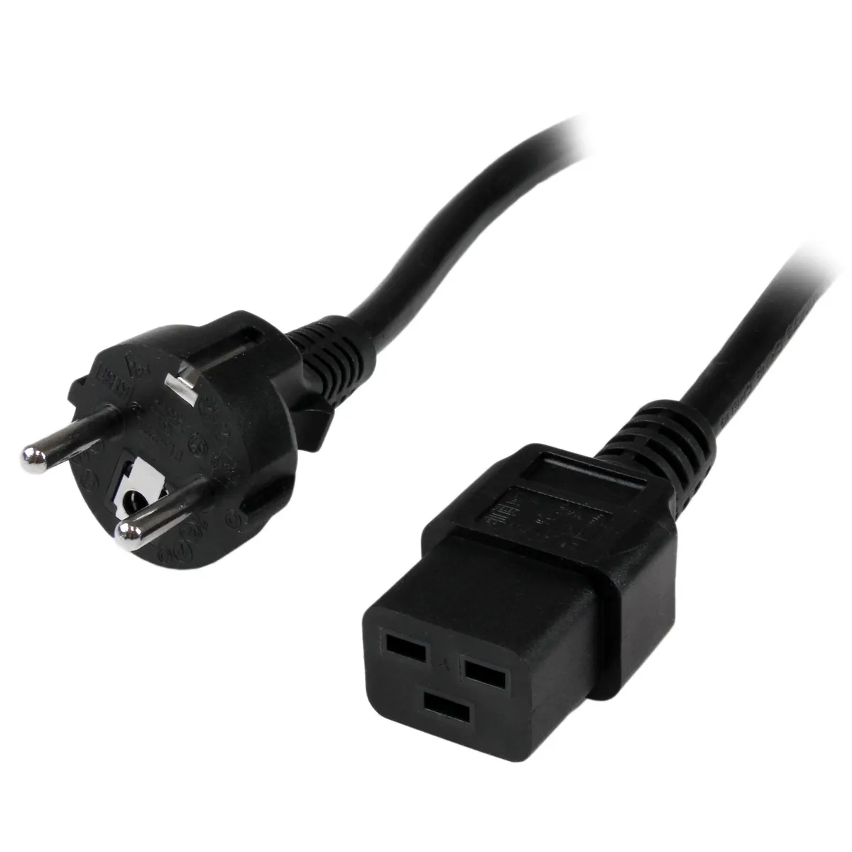 Startech.com PXTEUC192M AC tápkábel Schuko-C19 2 m 250 V #1