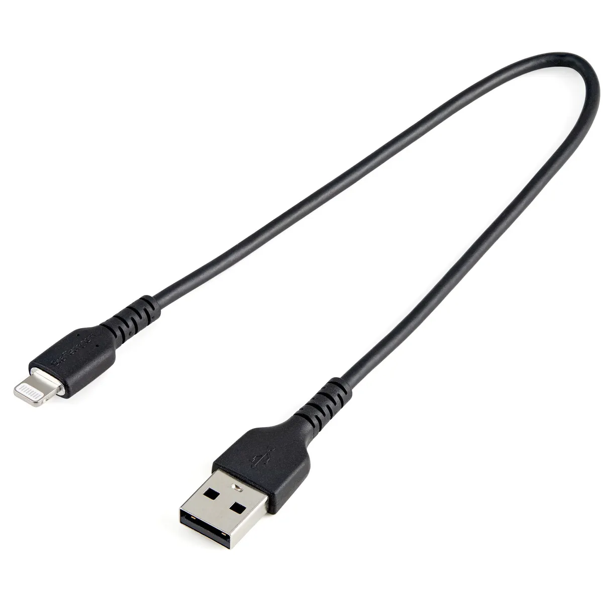 Startech.com RUSBLTMM30CMB USB-A - Lightning adat- és töltőkábel 0,3 m fekete #1