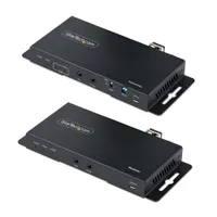 Startech.com ST121HD20FXA2 HDMI over fiber extender 4K60Hz LC USB Micro-B