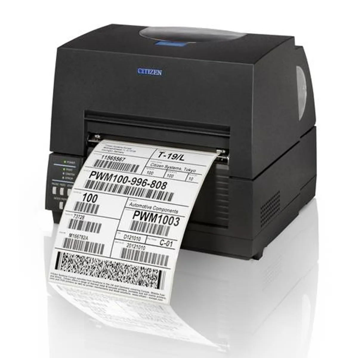 Citizen 1000836 CL-S6621 Direkt termál és termál transzfer 203x203 dpi USB fekete #1