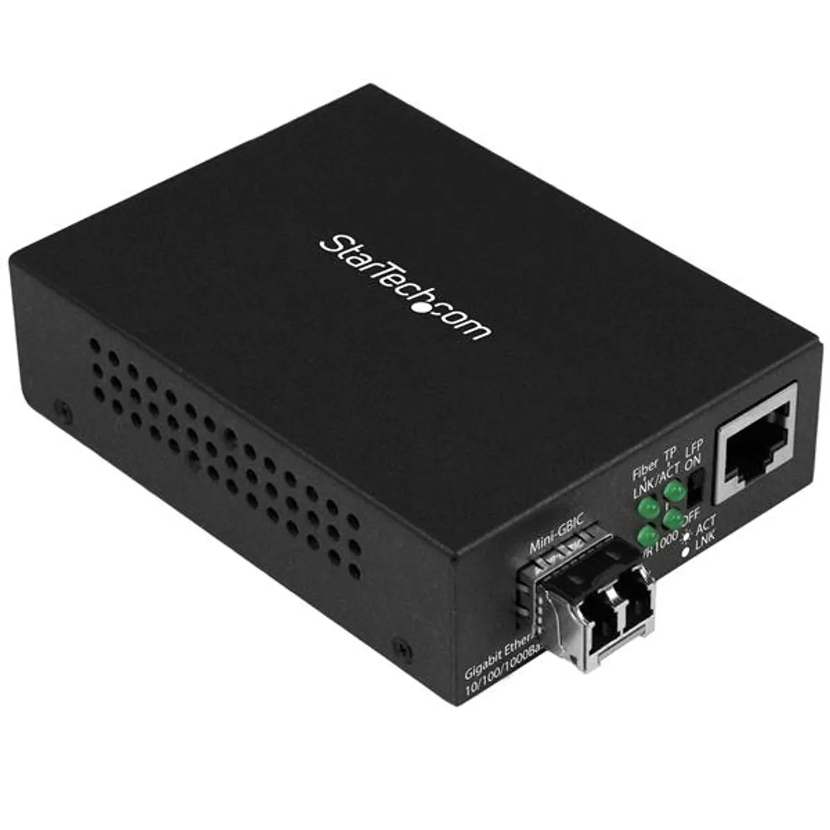 Startech.com MCM1110MMLC optikai médiakonverter SFP bemenettel 1000Base-T - 1000Base-LX, SX LC Multi-mode 550 m 850 nm #1
