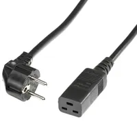 Roline 19.08.1553 hálózati tápkábel IEC320-C19 CEE7-7 3m 250V 16A #1
