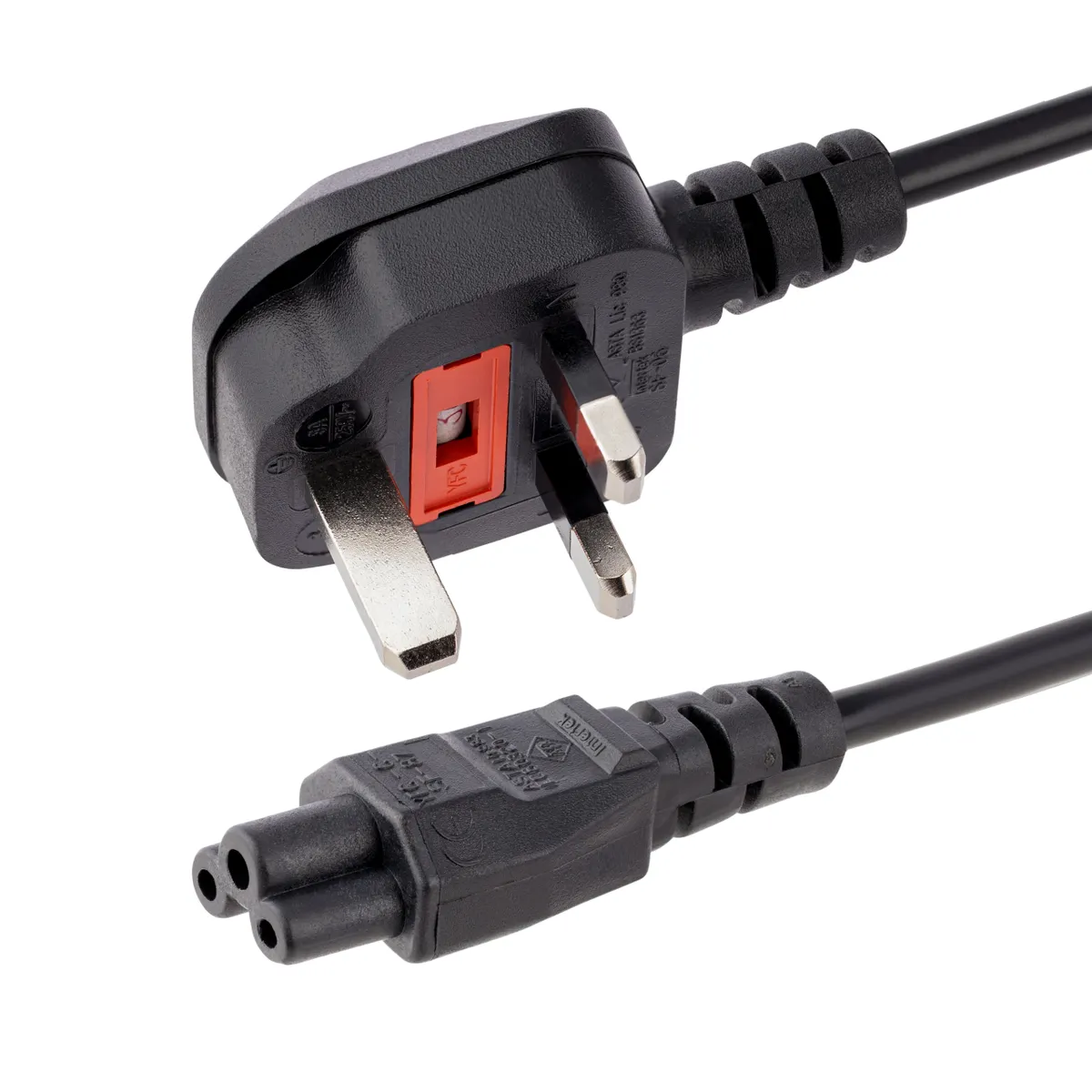 Startech.com PXTNB3SUK1M tápellátó kábel 1 m BS 1363 C5 250 V 2.5 A #1