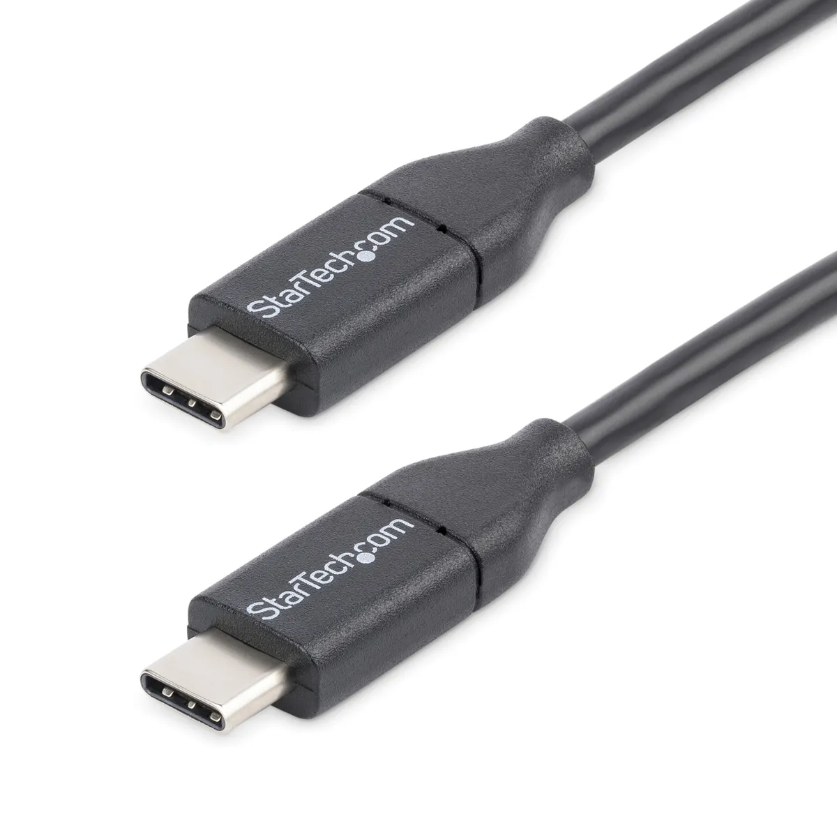 Startech.com USB2CC50CM USB-C adat- és töltőkábel 0.5m fekete USB 2.0 #1