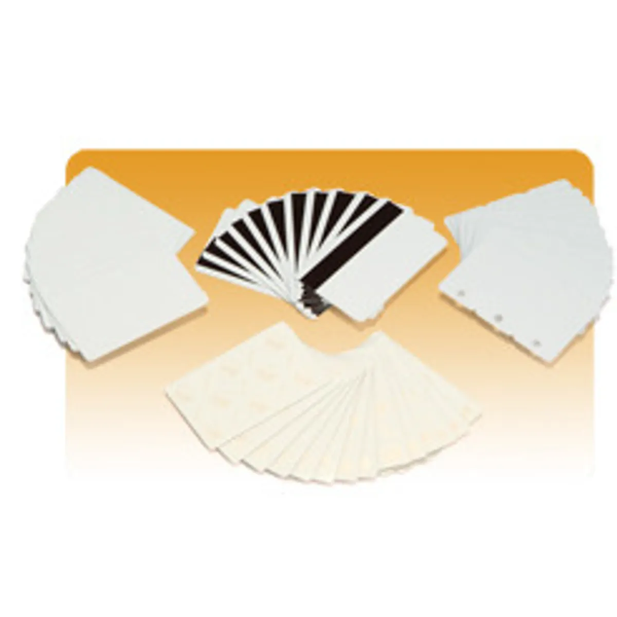 Zebra 104523-130 Premier Card PVC 30 mil piros 500 db #1
