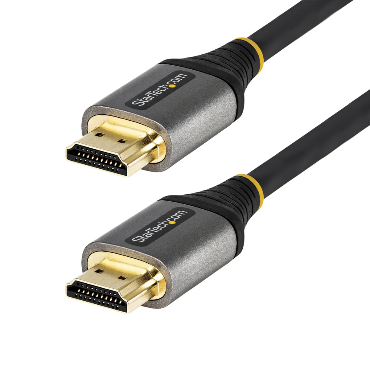 Startech.com HDMMV3M HDMI 2.0b 3 m arc 3d arany érintkezők szín: szürke-fekete #1