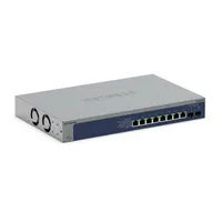 Netgear XS508TM-100EUS XS508TM 8-portos multi-gigabites kapcsoló 2x SFP portok 1Y Insight MAC-címtábla 16000 bejegyzés